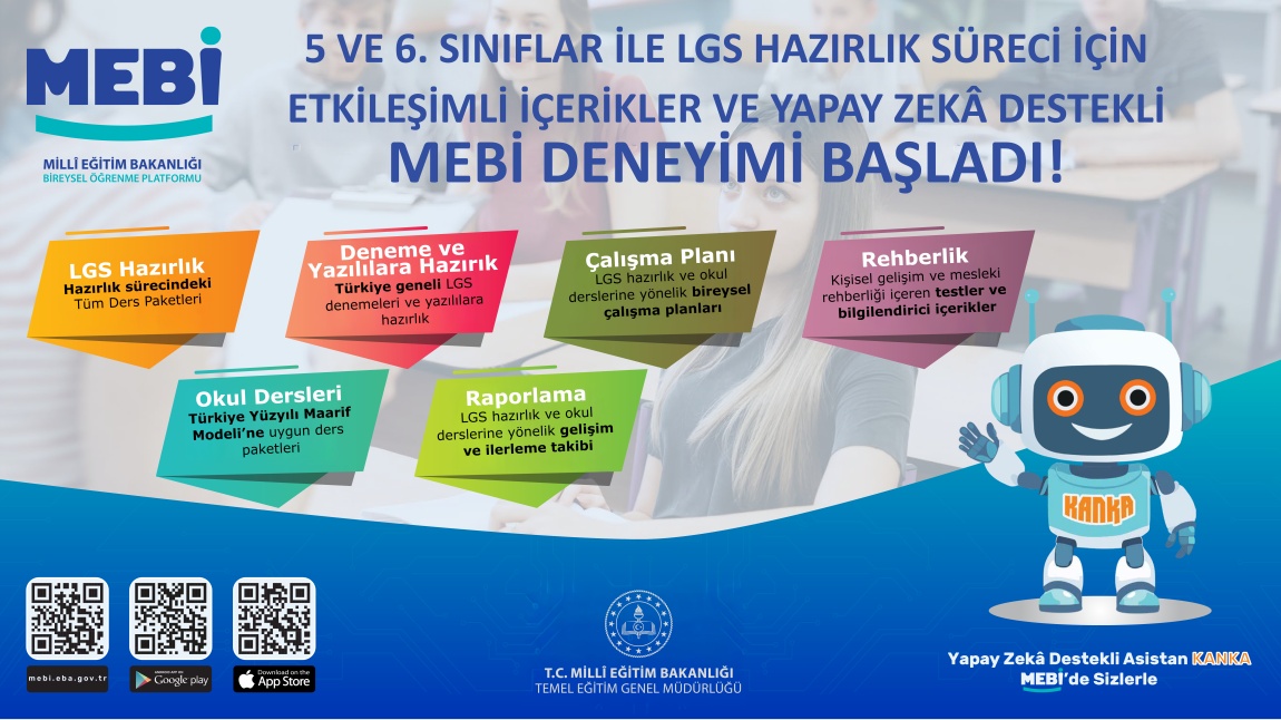 MEBİ Ortaokul Yayında